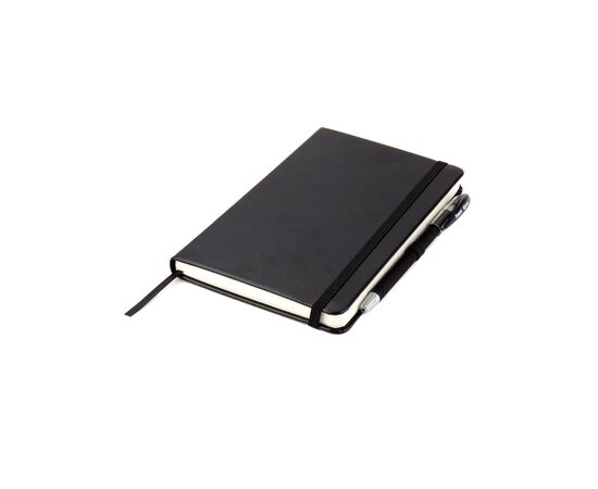 Блокнот Axent Partner Lux 125х195 мм 96 листов в клетку Черный (8202-01-A), изображение 8