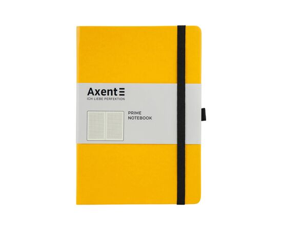 Блокнот Axent Partner Prime 145х210 мм A5 96 листов в клетку Желтый (8305-08-A)