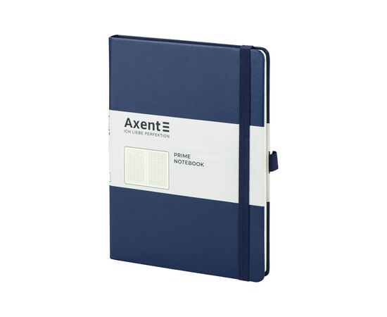 Блокнот Axent Partner Prime 145х210 мм A5 96 листов в клетку Синий (8305-02-A), изображение 2 Блокнот Axent Partner Prime 145х210 мм A5 96 листов в клетку Синий (8305-02-A), изображение 2