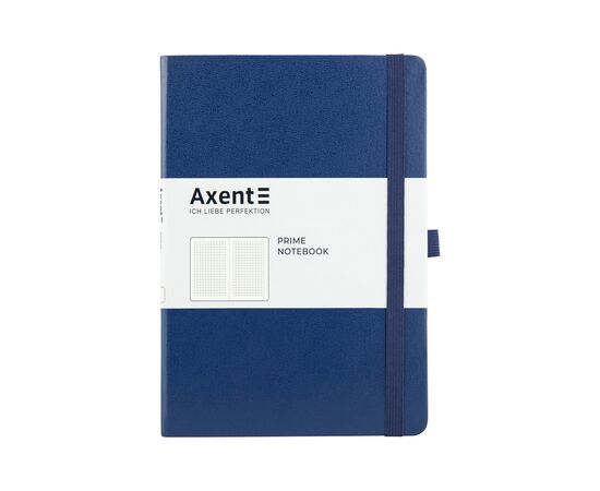 Блокнот Axent Partner Prime 145х210 мм A5 96 аркушів у клітинка Синій (8305-02-A)