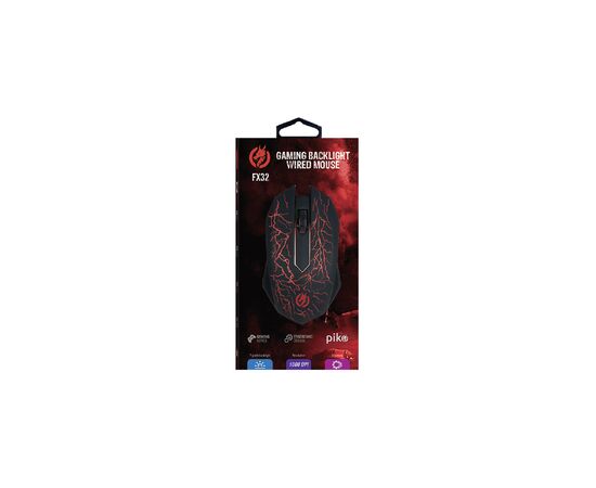 Мышка Piko FX32 USB Black (1283126489549), изображение 3 Мышка Piko FX32 USB Black (1283126489549), изображение 3