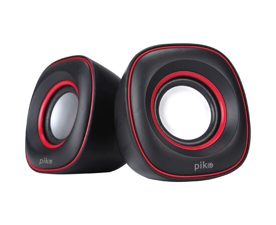 Акустична система Piko GS-202 USB Black-Red (1283126489457)