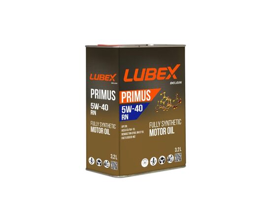 Моторное масло LUBEX PRIMUS RN 5w40 3,2л (034-1330-0632)