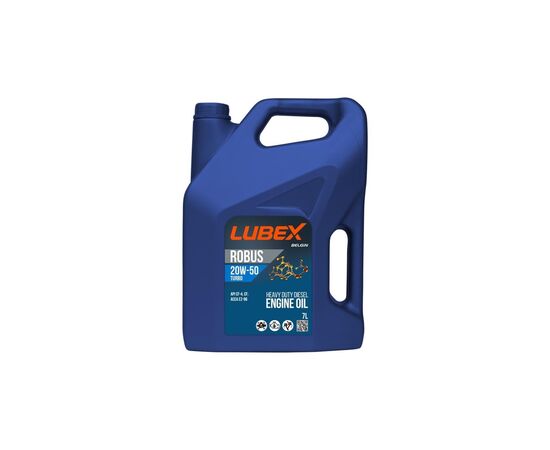 Моторное масло LUBEX ROBUS TURBO 20w50 7л (019-0782-0307)