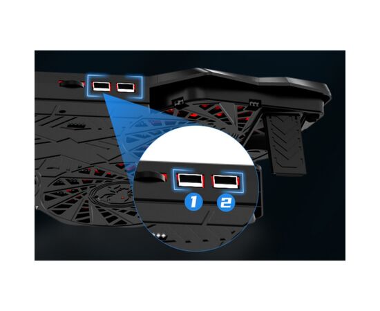 Подставка для ноутбука XoKo NST-041 (XK-NST-041-BK), изображение 7 Подставка для ноутбука XoKo NST-041 (XK-NST-041-BK), изображение 7