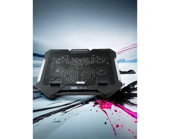 Подставка для ноутбука XoKo NST-051 RGB Black (XK-NST-051RGB-BK), изображение 5 Подставка для ноутбука XoKo NST-051 RGB Black (XK-NST-051RGB-BK), изображение 5