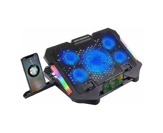 Підставка до ноутбука XoKo NST-051 RGB Black (XK-NST-051RGB-BK)