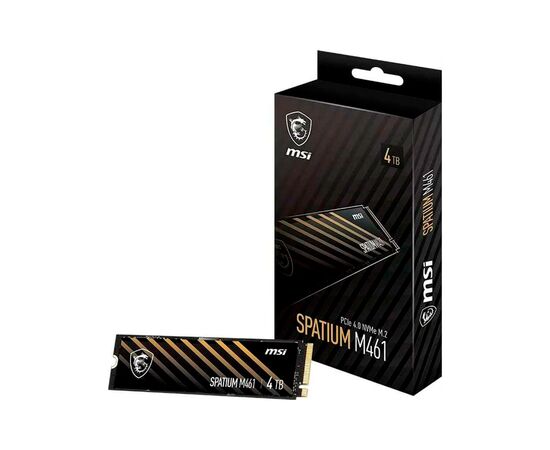 Накопитель SSD M.2 2280 4TB M461 MSI (S78-440R030-P83), изображение 5 Накопитель SSD M.2 2280 4TB M461 MSI (S78-440R030-P83), изображение 5