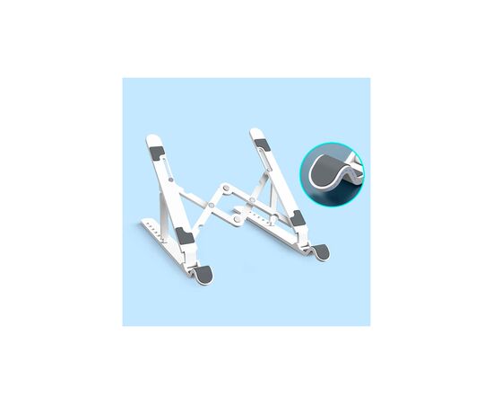 Подставка для ноутбука XoKo RM-C1000 White (XK-RM-C1000-WH), изображение 3 Подставка для ноутбука XoKo RM-C1000 White (XK-RM-C1000-WH), изображение 3