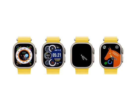 Смарт-часы AURA X4 ProMax 53mm Yellow (SWAX453Y), изображение 3
