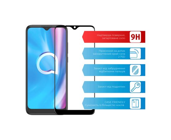 Стекло защитное ACCLAB Full Glue Alcatel 5030D (1283126509094), изображение 2 Стекло защитное ACCLAB Full Glue Alcatel 5030D (1283126509094), изображение 2
