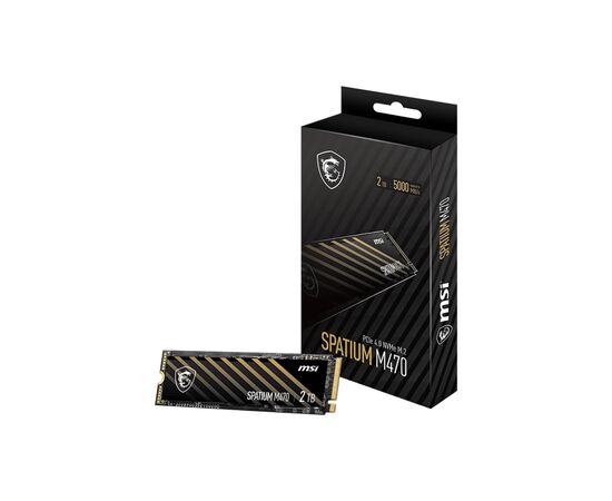 Накопитель SSD M.2 2280 2TB SPATIUM M470 MSI (S78-440Q470-P83), изображение 5 Накопитель SSD M.2 2280 2TB SPATIUM M470 MSI (S78-440Q470-P83), изображение 5
