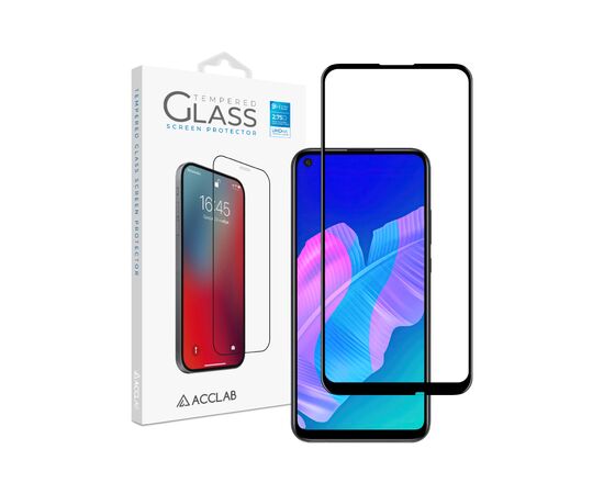 Стекло защитное ACCLAB Full Glue Huawei P40 Lite E (1283126508271)