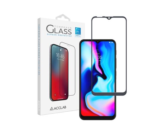 Стекло защитное ACCLAB Full Glue MOTO E7 Power (1283126514395)