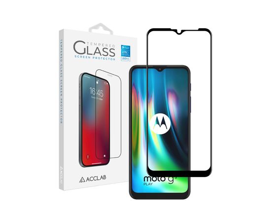 Стекло защитное ACCLAB Full Glue MOTO G9 Play (1283126509032)