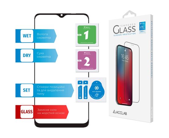 Скло захисне ACCLAB Full Glue Realme C11 2021 (1283126513558), зображення 6 Скло захисне ACCLAB Full Glue Realme C11 2021 (1283126513558), зображення 6