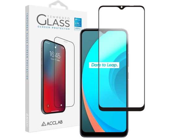 Стекло защитное ACCLAB Full Glue Realme C11 2021 (1283126513558)