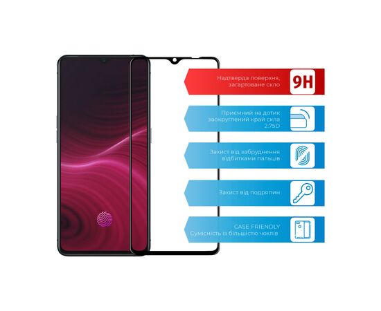 Скло захисне ACCLAB Full Glue Realme X2 Pro (1283126508387), зображення 2 Скло захисне ACCLAB Full Glue Realme X2 Pro (1283126508387), зображення 2