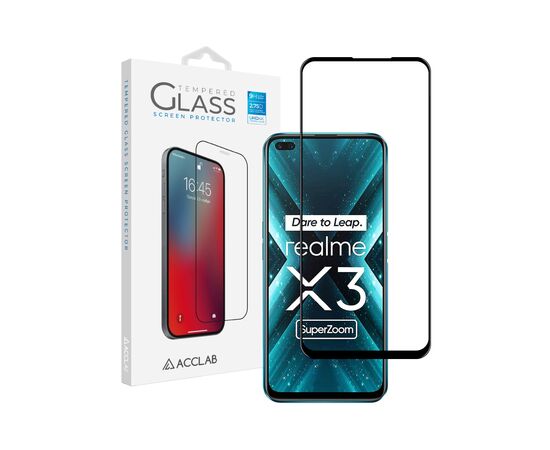 Стекло защитное ACCLAB Full Glue Realme X3 (1283126508462)