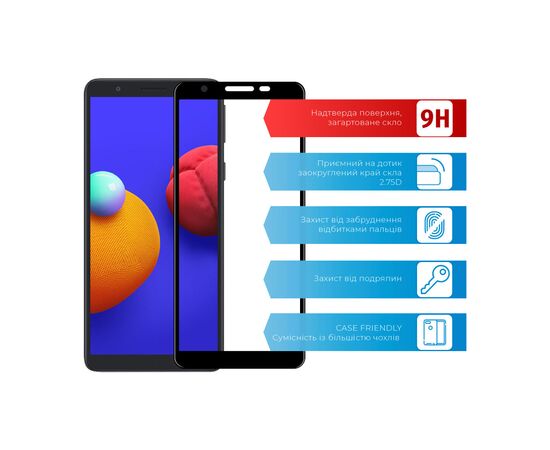 Скло захисне ACCLAB Full Glue Samsung A01 Core/M01 Core (1283126508714), зображення 2 Скло захисне ACCLAB Full Glue Samsung A01 Core/M01 Core (1283126508714), зображення 2
