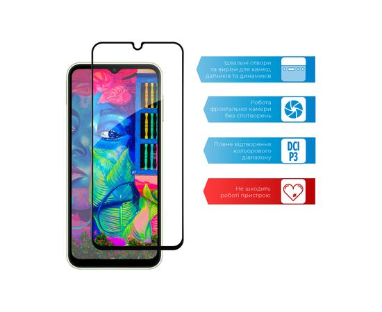 Скло захисне ACCLAB Full Glue Samsung A14 (1283126559747), зображення 5 Скло захисне ACCLAB Full Glue Samsung A14 (1283126559747), зображення 5