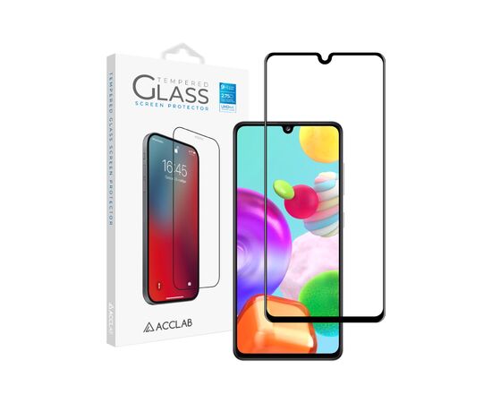 Стекло защитное ACCLAB Full Glue Samsung A41 (1283126508585)