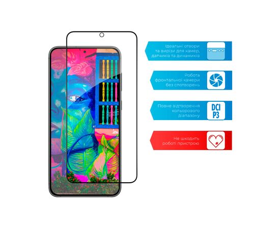 Скло захисне ACCLAB Full Glue Samsung S23 Plus (1283126559686), зображення 5 Скло захисне ACCLAB Full Glue Samsung S23 Plus (1283126559686), зображення 5
