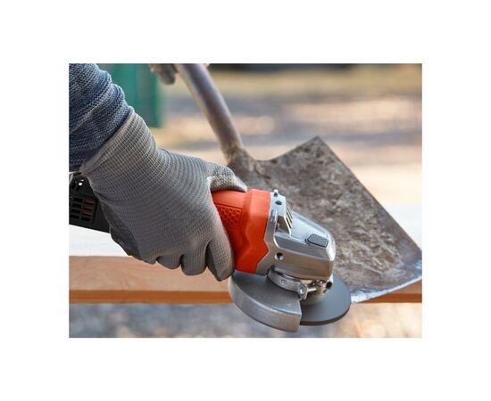 Шлифовальная машина Black&Decker 800 Вт, 12000 об/мин, d=125 мм (BEG120), изображение 7 Шлифовальная машина Black&Decker 800 Вт, 12000 об/мин, d=125 мм (BEG120), изображение 7