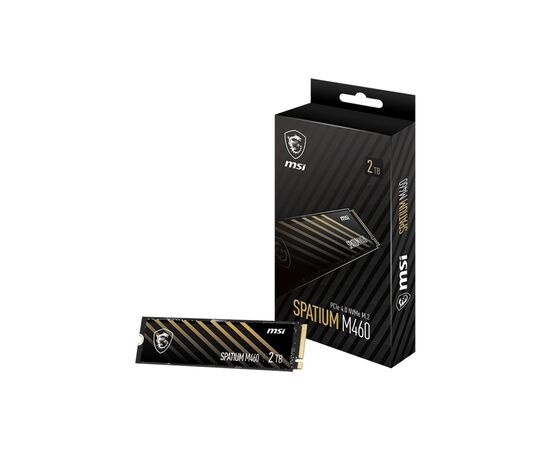 Накопитель SSD M.2 2280 2TB SPATIUM M460 MSI (S78-440Q420-P83), изображение 5 Накопитель SSD M.2 2280 2TB SPATIUM M460 MSI (S78-440Q420-P83), изображение 5