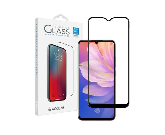 Стекло защитное ACCLAB Full Glue VIVO Y15/Y17/Y3 (1283126508974)