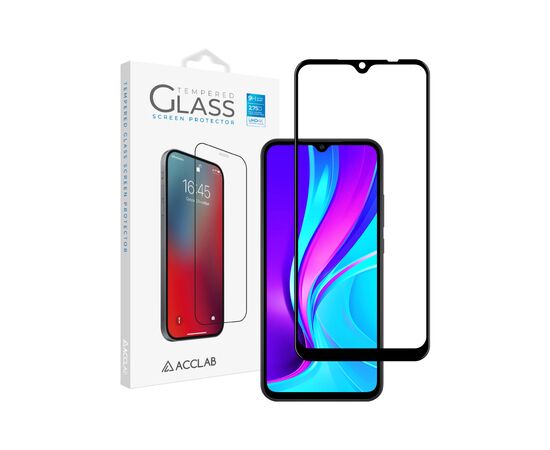 Стекло защитное ACCLAB Full Glue Xiaomi Redmi 9A/9C (1283126508820)