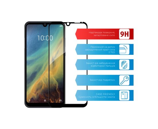 Скло захисне ACCLAB Full Glue ZTE Blade A51 Lite (1283126535260), зображення 2 Скло захисне ACCLAB Full Glue ZTE Blade A51 Lite (1283126535260), зображення 2