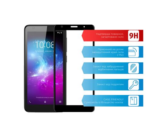 Стекло защитное ACCLAB Full Glue ZTE Blade L8 (1283126508899), изображение 2 Стекло защитное ACCLAB Full Glue ZTE Blade L8 (1283126508899), изображение 2