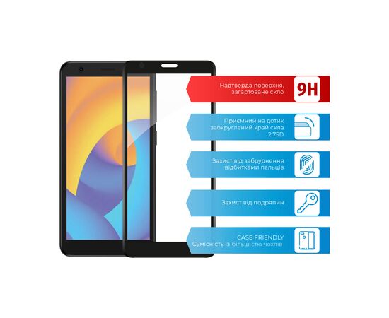 Скло захисне ACCLAB Full Glue ZTE Blade L9 (1283126517723), зображення 2 Скло захисне ACCLAB Full Glue ZTE Blade L9 (1283126517723), зображення 2