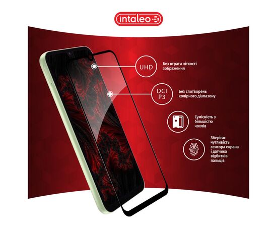 Стекло защитное Intaleo Full Glue Samsung A24 5G (1283126573712), зображення 3 Стекло защитное Intaleo Full Glue Samsung A24 5G (1283126573712), зображення 3