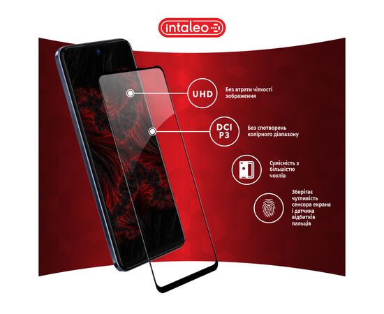 Скло захисне Intaleo Full Glue Tecno Camon 18 Premier (1283126529207), зображення 4 Скло захисне Intaleo Full Glue Tecno Camon 18 Premier (1283126529207), зображення 4