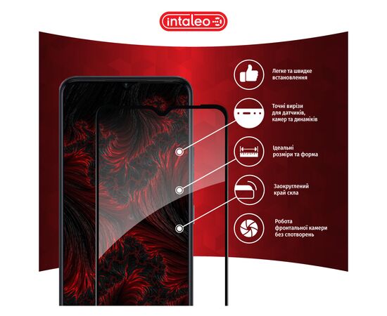 Стекло защитное Intaleo Full Glue Tecno Spark 10 (1283126580611), зображення 3 Стекло защитное Intaleo Full Glue Tecno Spark 10 (1283126580611), зображення 3