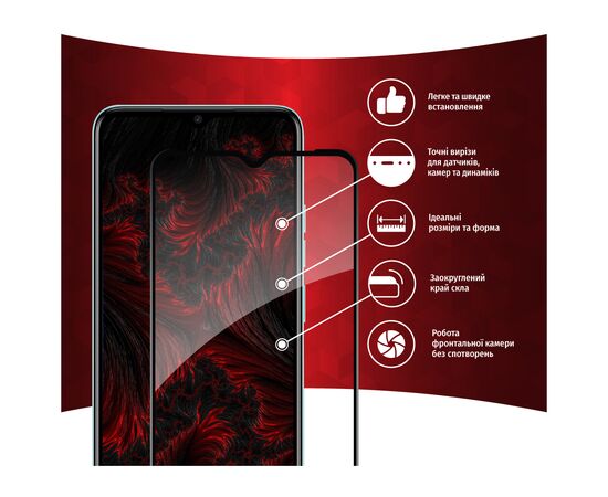 Скло захисне Intaleo Full Glue Tecno Spark Go 2023 (1283126564840), зображення 3 Скло захисне Intaleo Full Glue Tecno Spark Go 2023 (1283126564840), зображення 3
