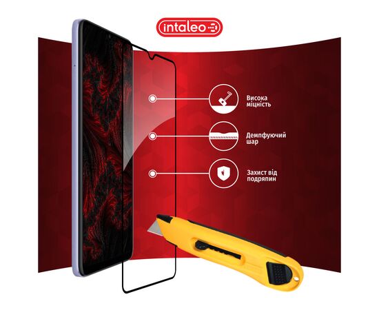 Скло захисне Intaleo Full Glue Xiaomi Redmi 12C (1283126573774), зображення 5 Скло захисне Intaleo Full Glue Xiaomi Redmi 12C (1283126573774), зображення 5