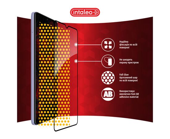 Скло захисне Intaleo Full Glue Xiaomi Redmi 12C (1283126573774), зображення 7 Скло захисне Intaleo Full Glue Xiaomi Redmi 12C (1283126573774), зображення 7
