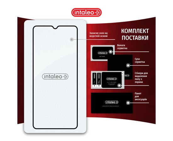 Скло захисне Intaleo Full Glue Xiaomi Redmi 12C (1283126573774), зображення 8 Скло захисне Intaleo Full Glue Xiaomi Redmi 12C (1283126573774), зображення 8