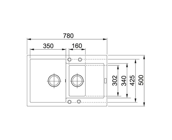 Мойка кухонная Franke 114.0631.461, изображение 2 Мойка кухонная Franke 114.0631.461, изображение 2