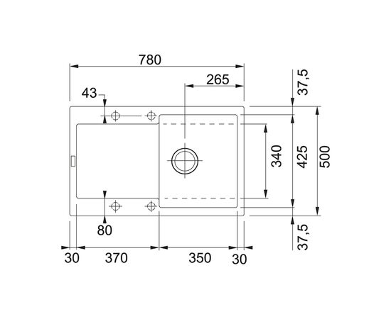 Мойка кухонная Franke 114.0631.439, изображение 2 Мойка кухонная Franke 114.0631.439, изображение 2