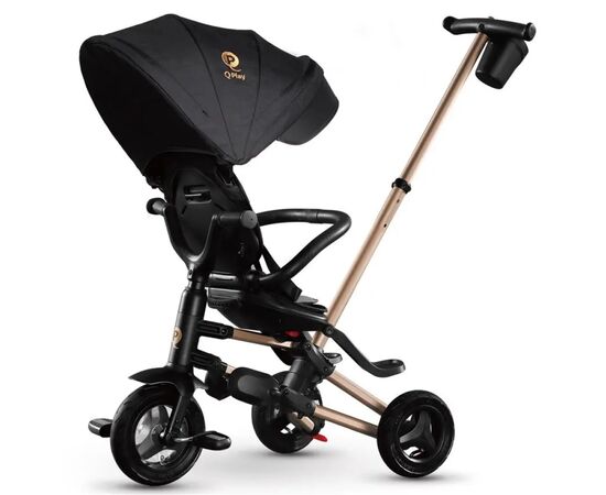 Детский велосипед QPlay Nova+ RubberGold складаний триколісний (S700Nova+RubberGold), изображение 2 Детский велосипед QPlay Nova+ RubberGold складаний триколісний (S700Nova+RubberGold), изображение 2