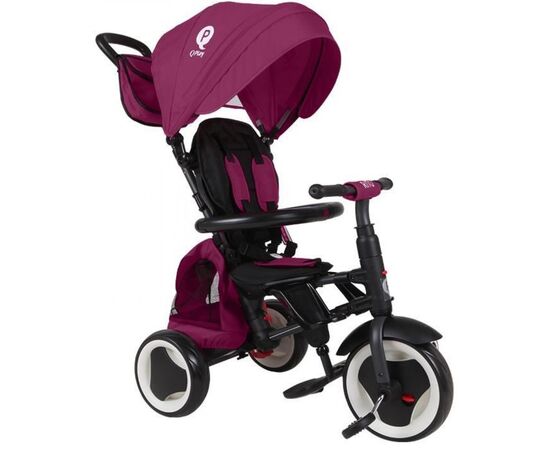 Детский велосипед QPlay RITO+ EVA Purple складаний триколісний (S380-8Purple), изображение 2 Детский велосипед QPlay RITO+ EVA Purple складаний триколісний (S380-8Purple), изображение 2