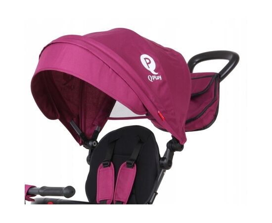 Детский велосипед QPlay RITO+ EVA Purple складаний триколісний (S380-8Purple), изображение 5 Детский велосипед QPlay RITO+ EVA Purple складаний триколісний (S380-8Purple), изображение 5