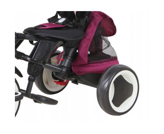 Детский велосипед QPlay RITO+ EVA Purple складаний триколісний (S380-8Purple), изображение 7 Детский велосипед QPlay RITO+ EVA Purple складаний триколісний (S380-8Purple), изображение 7