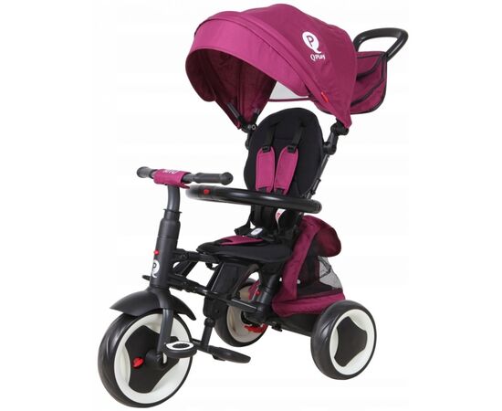Дитячий велосипед QPlay RITO+ EVA Purple складаний триколісний (S380-8Purple)