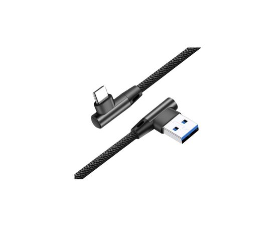Дата кабель USB 2.0 AM to Type-C 1.0m 2.1A Cablexpert (CC-USB2J-AMLCML-1M), изображение 2 Дата кабель USB 2.0 AM to Type-C 1.0m 2.1A Cablexpert (CC-USB2J-AMLCML-1M), изображение 2