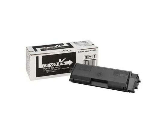 Тонер-картридж Kyocera TK-590K 7К black (FS-C2026/2126/5250) (1T02KV0NL0)